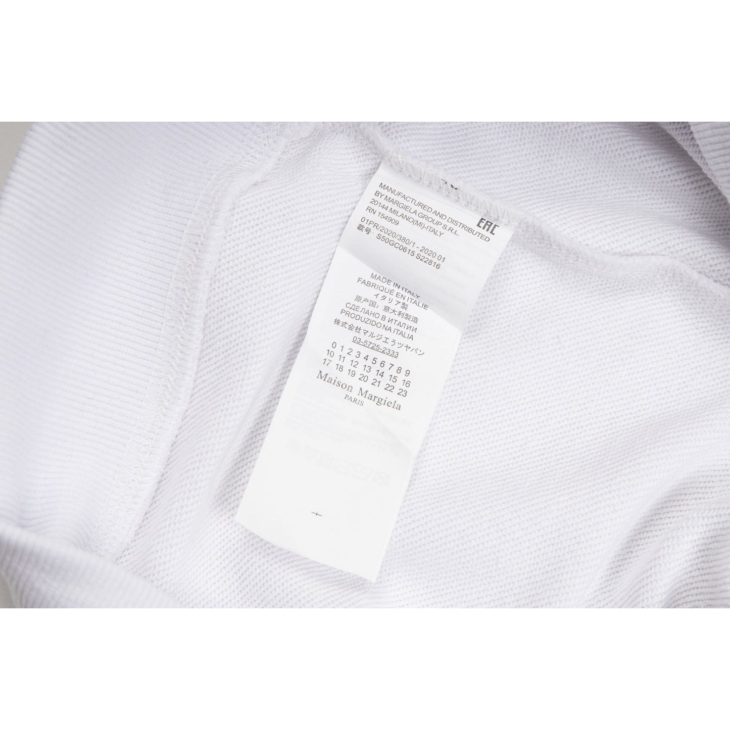 Maison Margiela Hoodie Crew Neck Loose Hooded Sweater