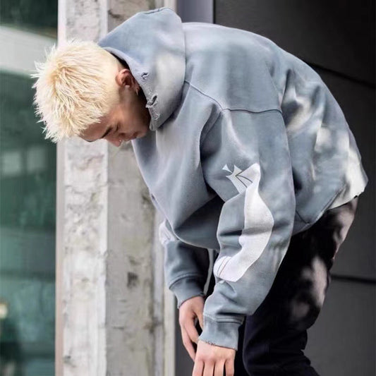 Askyurself Hoodie Hooded Sweater Terry Thin Hoodie Coat