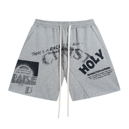 RRR123 Shorts Unisex Casual Loose Shorts